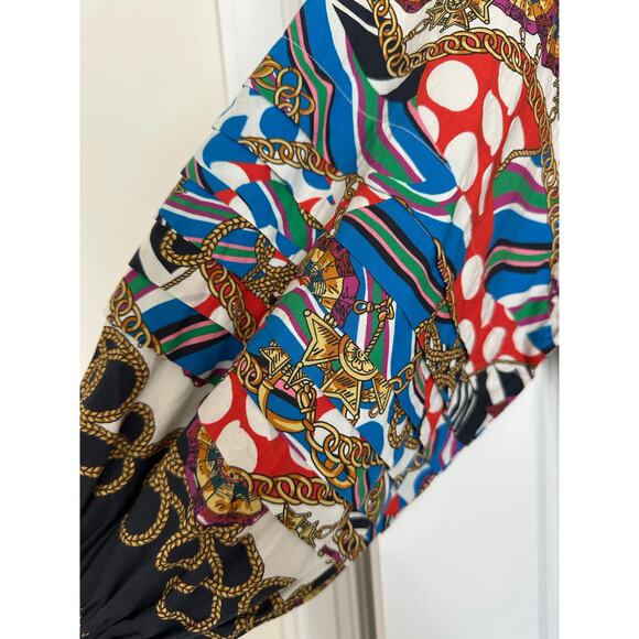 NWT RHODE Resort Anya Mini Dress Chain Print M - Picture 10 of 15